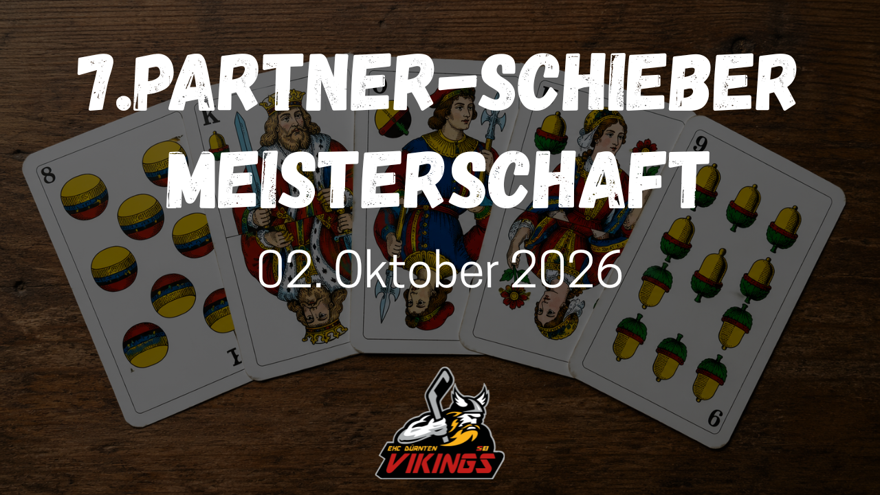 7. Partner-Schieber-Meisterschaft am 02.10.2026